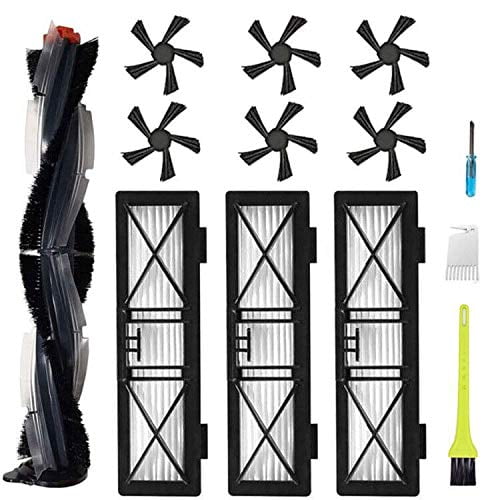 Filter Side Brush Kit For Neato Botvac D Series D3,D5,D75,D80,D85 Vacuum Cleaner